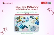 Tận hưởng ưu đãi – Giải trí và mua sắm cùng thẻ Agribank