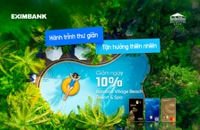 Giảm 10% tại Bamboo Village Beach Resort & Spa dành cho Thẻ Eximbank