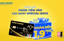HELLO DEAL - HOÀN TIỀN VÀO CÁC NGÀY SPECIAL DAYS