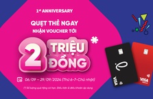 Chủ thẻ LOTTE Finance nhận đến 2 triệu đồng khi mua sắm tại LOTTE Mall