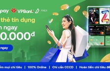 Rinh ngay 120.000đ khi mở thẻ tín dụng VPBank trên Zalopay