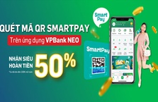 VPBank khuyến mãi khách hàng sử dụng QR SmartPay