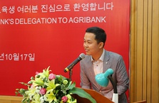 Agribank tiếp và làm việc với Đoàn công tác Ngân hàng Nông nghiệp Hàn Quốc (NongHuyp Bank)