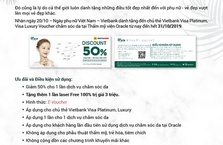 VIETBANK VISA CHĂM SÓC VẺ ĐẸP BẤT TẬN CỦA THẾ GIỚI