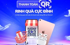 Thanh toán QR, may mắn nhận quà cùng Wincommerce