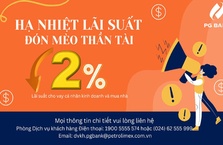 PG Bank hạ nhiệt lãi vay cho khách hàng lên tới 2%/năm