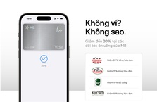Bỏ túi loạt ưu đãi cực hấp dẫn khi chi tiêu qua Apple Pay với thẻ MB Visa