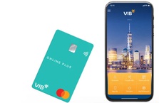 Tiết kiệm chi tiêu cùng thẻ tín dụng VIB Online Plus