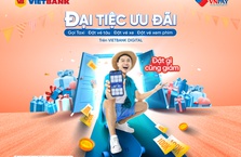 Đại tiệc ưu đãi: Bùng nổ khuyến mại tới 100.000 VND trên Vietbank Digital