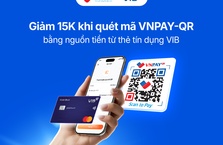 Dễ dàng thanh toán với VNPAY-QR trên MyVIB, giảm ngay 15.000 đồng