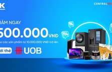 Giảm Ngay 500.000Đ Khi Mua Sắm Bằng Thẻ Quốc Tế UOB