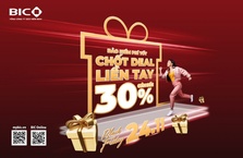 BIC siêu ưu đãi tới 30% phí bảo hiểm
