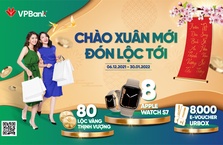 VPBank trao loạt quà tặng đầu tiên cho khách hàng may mắn của chương trình "Chào xuân mới - đón lộc tới"