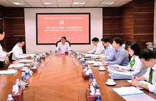 Hội nghị Ban thường vụ Đảng ủy Vietcombank tháng 8/2017