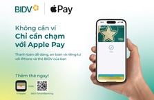 Tiện ích, bảo mật cao khi thanh toán qua Apple Pay của BIDV Visa