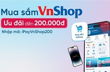 Khách hàng nhận ưu đãi đến 200.000 đồng khi sử dụng tính năng “Mua sắm VnShop” trên VietinBank iPay Mobile