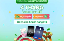 [MB x GRAB] Tặng 4 tháng sử dụng miễn phí Gói Hội Viên GrabUnlimited