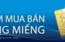 Giao dịch mua bán vàng miếng tại DongA Bank