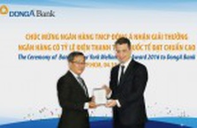 DongA Bank tiếp tục nhận giải thưởng về hoạt động thanh toán quốc tế