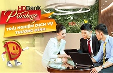HDBANK PRIVILEGE BANKING TRẢI NGHIỆM DỊCH VỤ THƯỢNG ĐỈNH