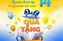 Đón sinh nhật, BAOVIET Bank Sài Gòn tặng quà khách hàng