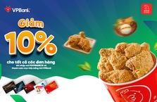 Fat Daddy: Ưu đãi đến 10% khi thanh toán bằng thẻ VPBank