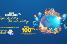 Eximbank tung chương trình ưu đãi chuyển tiền lớn nhất cho khách hàng cá nhân