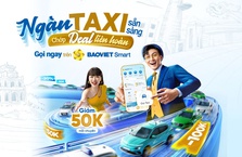 Ứng dụng BAOVIET Smart ưu đãi khách hàng tới 50% mỗi chuyến khi dùng tính năng “Gọi Taxi”