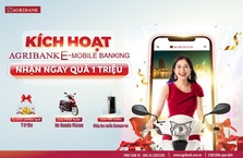 Cơ hội sở hữu xe máy Honda Vision cùng Agribank E-Mobile Banking