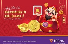 Vàng Kim Tý TPBank sẽ đắt khách trong ngày vía Thần Tài