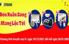 GPBank triển khai chương trình khuyến mại “Đón xuân sang - Mang lộc tới”