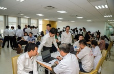 VIETCOMBANK TP.HCM THAM GIA HIẾN MÁU NHÂN ĐẠO VÌ CỘNG ĐỒNG