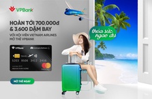 Ưu đãi dành cho KH mở thẻ tín dụng Vietnam Airlines VPBank