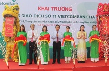 VIETCOMBANK HÀ NỘI  KHAI TRƯƠNG PHÒNG GIAO DỊCH TẠI TRUNG TÂM MUA SẮM AEON
