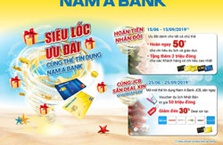 Chủ thẻ tín dụng NamA Bank nhận ưu đãi kép