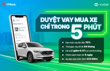 Duyệt vay mua ô tô trong 5 phút chỉ có tại Vucar x VPBank