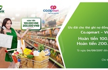 Chương trình khuyến mãi cho chủ thẻ đồng thương hiệu Co.opmart - Vietcombank
