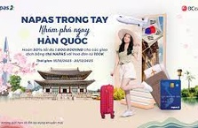Hoàn 50% mua sắm tại Hàn Quốc với thẻ thanh toán nội địa VIB Napas