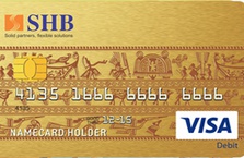 SHB điều chỉnh biểu phí dịch vụ thẻ ghi nợ quốc tế SHB Visa Gold
