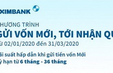 Eximbank tưng bừng triển khai chương trình khuyến mãi “GỬI VỐN MỚI, TỚI NHẬN QUÀ”