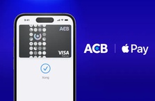 Chủ thẻ ACB Visa nhận hoàn tiền 50% với giao dịch đầu tiên qua Apple Pay