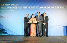 Vietcombank nhận 3 giải thưởng của The Asian Banker