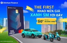 Chủ thẻ Shinhan Finance được tặng mã giảm giá 50% taxi Xanh SM