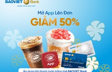 Đón ưu đãi giảm 50% tại Highlands Coffee cùng thẻ BAOVIET Bank