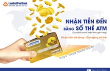 LienVietPostBank nhận tiền chuyển đến bằng số thẻ ATM