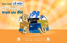 Sacombank hoàn tiền cho chủ thẻ mua sắm cuối năm