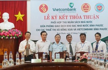 Vietcombank Bình Phước ký thỏa thuận phối hợp thu NSNN trên địa bàn tỉnh