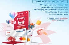 VietinBank tặng chủ thẻ tín dụng phí vận chuyển khi mua sắm trên Sendo