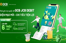 OCB JCB Debit ra mắt phiên bản mới với thiết kế mới