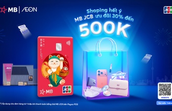 AEON MALL - Shopping hết ý, MB JCB giảm 30% đến 500K